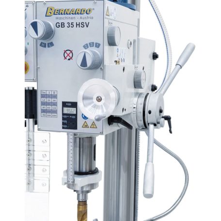 32mm, GB35HSV Hajtóműves-oszlopos fúrógép  hűtőanyag-berendezéssel