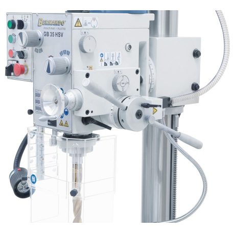 32mm, GB35HSV Hajtóműves-oszlopos fúrógép  hűtőanyag-berendezéssel