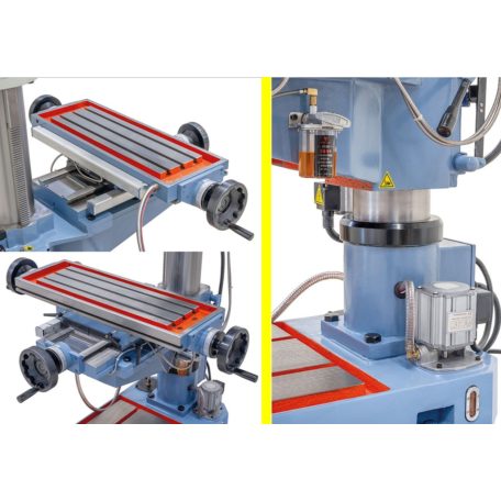 50mm, GB 55 SK NC Vario kereszt asztallal Hajtóműves-oszlopos fúrógép 