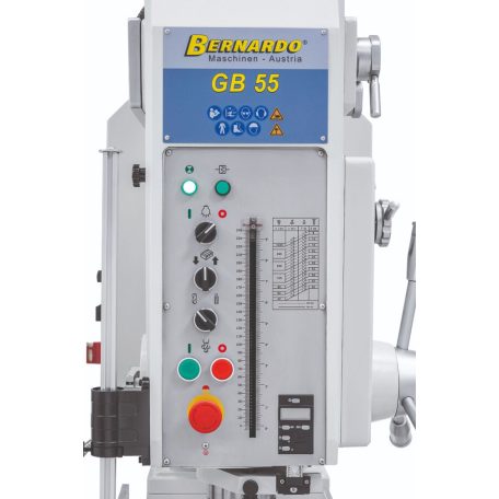 50mm, GB 55 Hajtóműves-oszlopos fúrógép