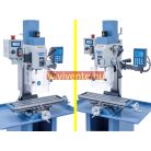 230V, KF16L Vario + DT 40 háromtengelyes digitális mutató Fúró- és marógép