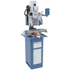   230V, KF18Top + DT 40 háromtengelyes digitális mutató Fúró- és marógép 