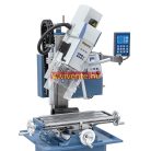 230V, KF18Top + DT 40 háromtengelyes digitális mutató Fúró- és marógép 