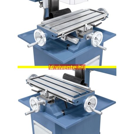 230V, KF18Top + DT 40 háromtengelyes digitális mutató Fúró- és marógép 