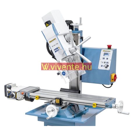 230V, KF26L Top előretolással Fúró- és marógép 