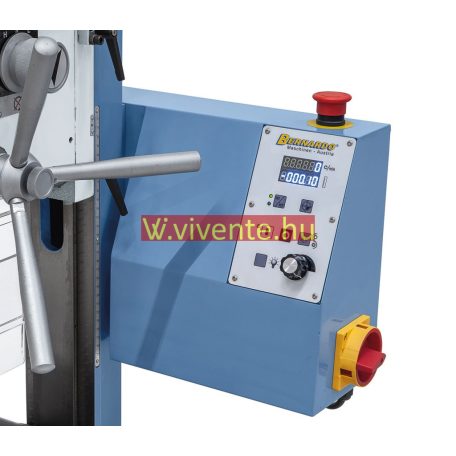 230V, KF26L Top előretolással Fúró- és marógép 