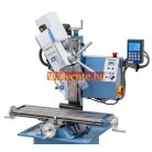 230V, KF26L Top + DT 40 háromtengelyes digitális mutató Fúró- és marógép 