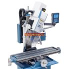 230V, KF26L Top + DT 40 háromtengelyes digitális mutató Fúró- és marógép 