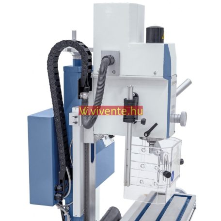 230V, KF26L Top + DT 40 háromtengelyes digitális mutató Fúró- és marógép 