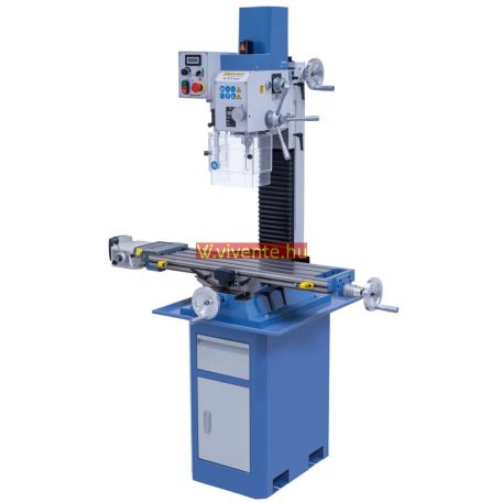 230V, BF30N Super előretolással AL 350 D Fúró- és marógép 