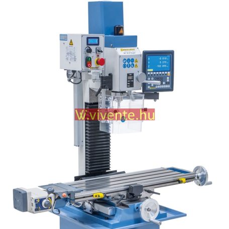 230V, BF30N Super előretolással és ES-12 V háromtengelyes digitális mutatóval Fúró- és marógép 