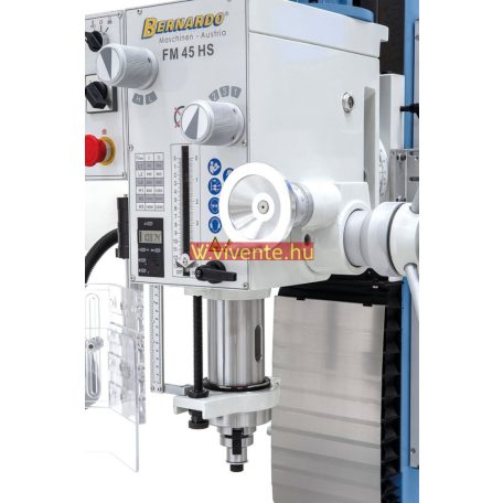 400V, FM45HS + ES-12 V háromtengelyes digitális mutató Fúró- és marógép 