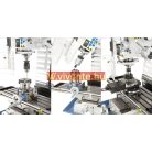 400V, FM45HSV + ES-12 V háromtengelyes digitális mutató Fúró- és marógép 