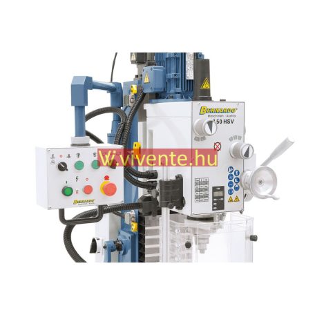 400V, FM50HSV + ES-12 V háromtengelyes digitális mutató Fúró- és marógép 
