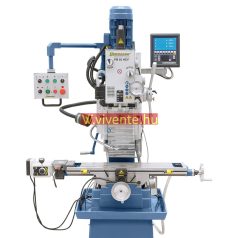   400V, FM55HSV + ES-12 V háromtengelyes digitális mutató és előtolás az x tengelyhez Fúró- és marógép 