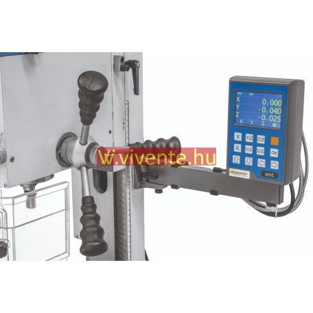 230V, BF18BDC + DT 40 háromtengelyes digitális mutató Fúró- és marógép