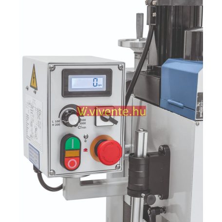 230V, BF18BDC + DT 40 háromtengelyes digitális mutató Fúró- és marógép