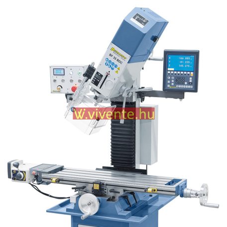 230V, BF35BDC előretolással és ES-12 V háromtengelyes digitális mutatóval Fúró- és marógép 