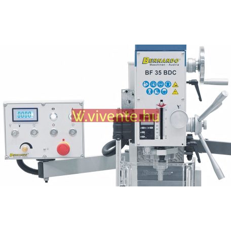 230V, BF35BDC előretolással és ES-12 V háromtengelyes digitális mutatóval Fúró- és marógép 