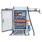 400V, KF60 + 3 tengelyes helyzetmutató ES-12 V + maróasztal-előretoló az y-tengelyen Fúró- és marógép 