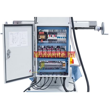 400V, KF60 + 3 tengelyes helyzetmutató ES-12 V + maróasztal-előretoló az y-tengelyen Fúró- és marógép 