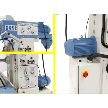 UWF 130 Servo + 3-tengelyes digitális ES-12 H Univerzális marógép 