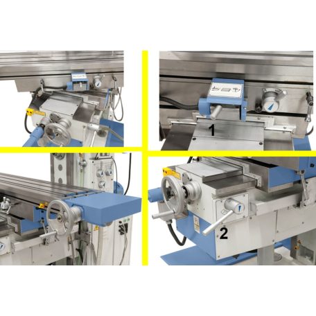 UWF 130 Servo + 3-tengelyes digitális ES-12 H Univerzális marógép 