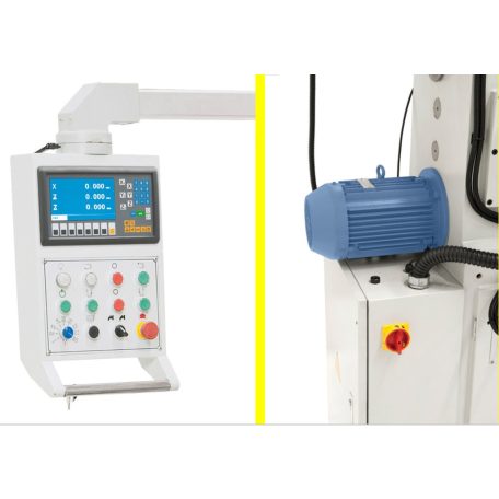 UWF 130 Servo + 3-tengelyes digitális ES-12 H Univerzális marógép 