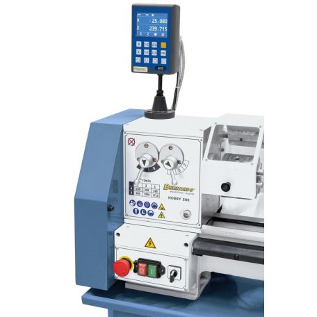 230V Hobby 500+ kéttengelyes digitális kijelző DT 40 Asztali esztergagép 