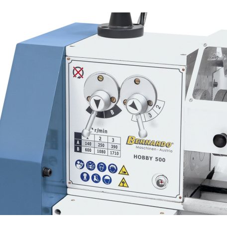 230V Hobby 500+ kéttengelyes digitális kijelző DT 40 Asztali esztergagép 