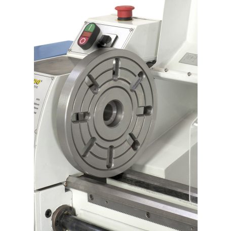 230V Profi 550 WQV + kéttengelyes digitális kijelző ES-12 V Vezérorsós esztergagép 