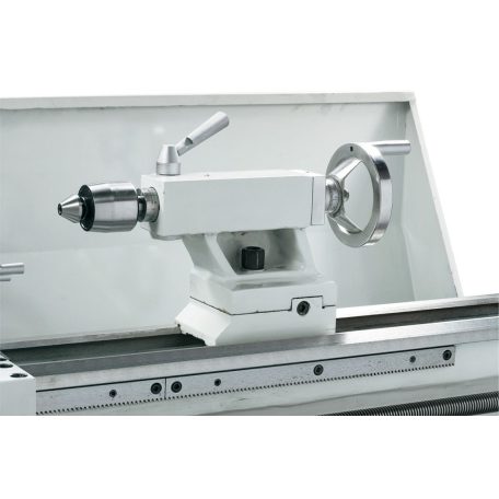 230V Profi 550 WQV + kéttengelyes digitális kijelző ES-12 V Vezérorsós esztergagép 