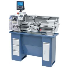   400V Profi 650 G+ kéttengelyes digitális kijelző ES-12 V Vezér- és vonóorsós esztergagép 