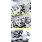 400V Profi 650 G+ kéttengelyes digitális kijelző ES-12 V Vezér- és vonóorsós esztergagép 