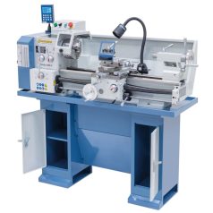   230V Hobby 800 G+ kéttengelyes digitális kijelző DT 40 Vezér- és vonóorsós esztergagép