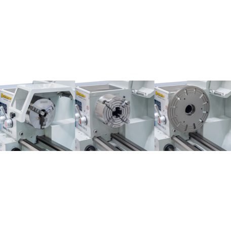 230V Hobby 800 G+ kéttengelyes digitális kijelző DT 40 Vezér- és vonóorsós esztergagép