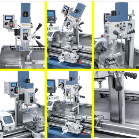 400V Proficenter 650 G kéttengelyes digitális ES-12 V kijelzővel