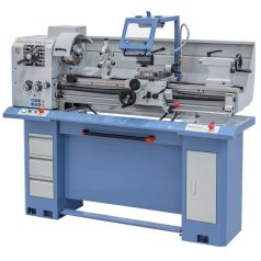   400V Master 165 Pro + háromtengelyes digitális mutató ES-12 V Vezér- és vonóorsós esztergagép 