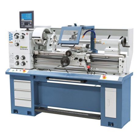 1,5kW Master 360 Pro + háromtengelyes digitális mutató ES-12 V Univerzális Esztergagép