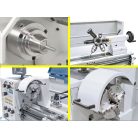 1,5kW Master 400 Top Vario + háromtengelyes digitális mutató ES-12 V Univerzális Esztergagép