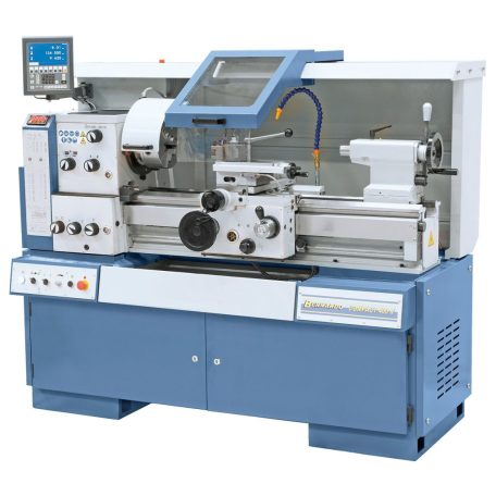 5,5kW Compact 400 V + háromtengelyes digitális mutató ES-12 V Univerzális esztergagép 