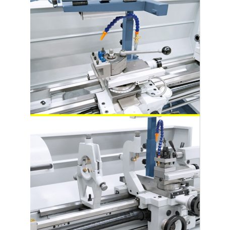 4,0kW Master 410 Pro Vario + háromtengelyes digitális mutató ES-12 V Univerzális esztergagép 