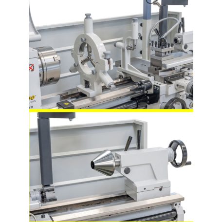 3,0/4,5kW Smart 410 x 1000 Pro + háromtengelyes digitális mutató Univerzális Esztergagép