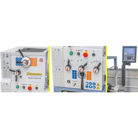 3,0/4,5kW Smart 410 x 1500 Pro + háromtengelyes digitális mutató Univerzális Esztergagép
