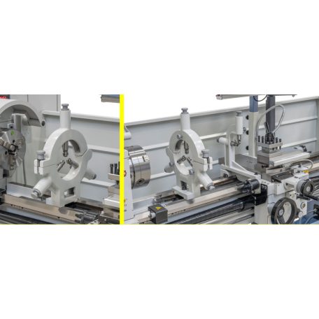 5,5kW Smart 410 x 1500 Pro Vario + háromtengelyes digitális mutató Univerzális esztergagép