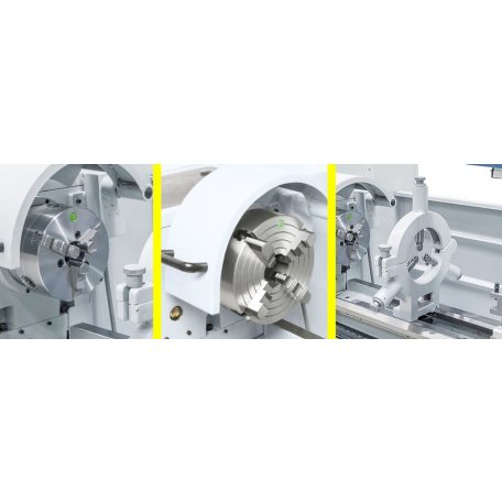 5,5kW Smart 410 x 1000 V-constant + háromtengelyes digitális mutató Univerzális esztergagép