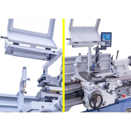 5,5/7,5kW Solid 460 x 1000 Pro + háromtengelyes digitális mutató Univerzális Esztergagép