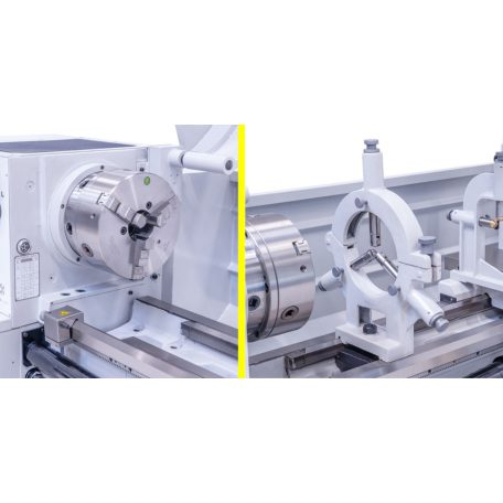 5,5/7,5kW Solid 460 x 1000 Pro + háromtengelyes digitális mutató Univerzális Esztergagép