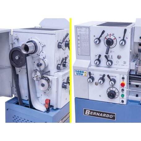 5,5/7,5kW Solid 460 x 1000 Pro + háromtengelyes digitális mutató Univerzális Esztergagép