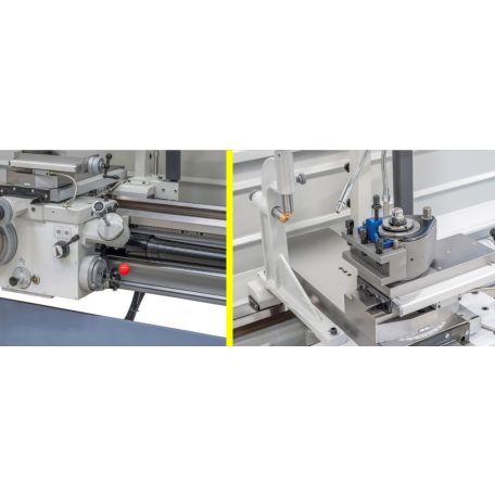 7,5/10,0kW Titan 560 x 2000 Pro + háromtengelyes digitális mutató Nagy teherbírású ipari Univerzális Esztergagép